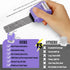 Miseyo Purple Identity Theft Protection Roller Stamps for Data Privacy, Anti-Theft Security Prevention