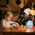 Sinliton 7 LED Desk Lamp with Night Light, Color Changing Modes & USB Charging Port, Adjustable Gooseneck Bedside Table
