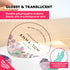 Clear Sticker Paper - Glossy Vinyl for Laser Printer, 20 Sheets, 8.5 x 11" Letter Size - Perfect for Vibrant Crafting