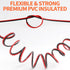 100FT 16AWG, 16/2 12V/24V 16 2 AWG Red Black Hookup Electrical Wire LED Strips Extension Cord DC Cable, Gauge Wire