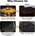 8 8 3V 112 ZNYCYE Solar Umbrella Lights, Strands Patio Umbrella Lights Outdoor with Modes Solar Panel Clip Led Outdoor