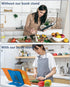 Large Book Stand: Adjustable Metal Reading Rest Cookbook Holder for Textbooks, Music Books, Recipe, Mobile Phone,