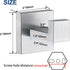 SUS304 4 Pack Towel Hooks for Bathrooms, Brushed Nickel Towel Hook for Kitchen Bathroom, Stainless Steel Coat Hook