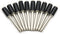 TEMO 10 pc Rubber Mandrel Sand Drum Holder, 1/4 Inch, 1/8 Inch Shank for Dremel Rotary Tools