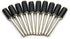 TEMO 10 pc Rubber Mandrel Sand Drum Holder, 1/4 Inch, 1/8 Inch Shank for Dremel Rotary Tools