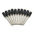 TMAX 10 pc 1/4 Inch Rubber Mandrel Sand Drum Holder, 1/8 Inch Shank for Dremel Rotary Tools