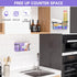 Wall Mount Glove Holder, Durable Metal Glove Box Dispenser, Organizer for Rubber Latex Gloves