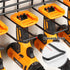 YueTong Power Tool Organizer for Tool Storage, Heavy Duty Wall Mount Rack with Shelf for Garage Organization (2 Pack)