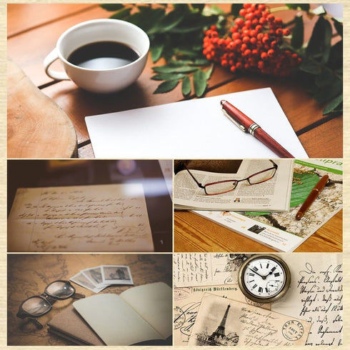 Genuine Rosewood Ballpoint Pen Writing Set, Extra 2 Black Ink Refills, Fancy Gift Wooden Pen Set