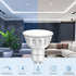 Dimmable GU10 LED Light Bulbs, 5000K Daylight MR16 Replacement, 5W 500LM, 6 Pack