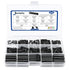 430 Pcs Slotted Metric Spring Pin Set, Steel Split Expansion Pin M1.5 M2 M2.5 M3 M4 M5 M6 for Home Improvement