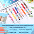 Hestya 26 Pieces Crystal Stylus Ballpoint Pen Capacitive Stylus Pens for Touch Screens Glitter Diamond Bling Black Ink Writing Pens 2-in-1 Slim Pens for Office School Stationery Supplies