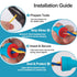 50PCS R3 20-10AWG Waterproof Wire Connectors, Wires, Secure Waterproof Wire Nuts with Reliable Seal for Outdoor Use