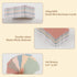 EHME EHME EHME 144 Pcs Small Business Cards Mini Size, Blank Note Gift Cards for Business Supplies, Personalized
