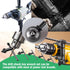 6Pcs Carbon Steel Drill Chuck Key Wrench Set, 3/4" 5/8" 1/2" 3/8" 1/4" Electric Drill Clamping Tool