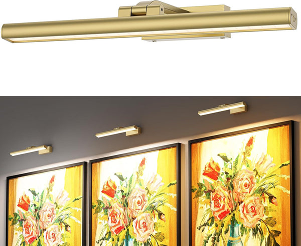 Wireless Picture Lights for Wall, Battery Operated Wall Light for Painting Rechargeable