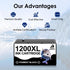 DOUBLE D Maxify 1200 Ink Cartridges 10 Pack Compatible for Canon PGI-1200XL, High Yield for Maxify MB2720, MB2050,
