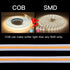 pcningled 3000K 110V 1M 110 1 3.28ft) LED Light Strip AC Waterproof Lights Volt Plug-in COB LED Strip Lights Meter Warm