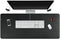 Desk Pad for Office Home, 31" x 13", PU Leather Waterproof Large Writing Mat Organizer, Black