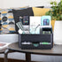 KINGFOM Desk Organizer with Drawer, Multifunction Pencil Holder for Desk, 5 Compartments Desk Organizer and Accessories