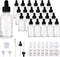 24 Pack 1oz Clear Glass Bottles with Glass Eye Droppers for Essential Oils, Perfumes & Lab Chemicals