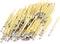 uxcell 100Pcs P100A 1.5mm Dia Concave Tip Spring Loaded Test Probes Pin 33mm