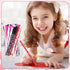 Faccito 204 Pcs Valentine's Day Ballpoint Pens Bulk, Heart Pattern Pens, Valentine's Day Prizes for Boys Girls