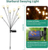 vignuto 4 Pack 32 Solar Lights Outdoor Waterproof of LEDs Garden Patio Firefly Decoration Unique Gifts Women