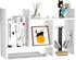 Desk Shelves Wood Desktop Orgnizer Shelf. Office Organization for Top of Desk Organizers and Accessories Bookshelf