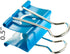 Officemate Smiling Face Binder Clips, Medium, Ass't Colors, 36 Pcs, Paper Clamps for Office, Teacher Gifts, School and