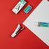 Max HD-10 Stapler Set with 2 Boxes (2000) Staples, Staple Up to 15 Sheets of Normal Paper