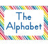 Schoolgirl Style Just Teach Decorative Alphabet Cards Bulletin Board Set (110392), Multi