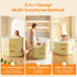 27.55"L 27.55"W 27.55"H) Portable Bathtub, Hot Ice Bath Tub Inflation-free, Shower Bathroom SPA Soaking Tub