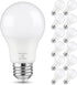 12-Pack A19 LED Light Bulbs, 60 Watt Equivalent, 900LM, Dimmable 9W Bright White LED Bulb, E26 Base, Cool White 6000K