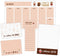 Coffee Lover Themed Sticky Note Ensemble Set, 5 Snarky Caffeine Designs in Various Sizes