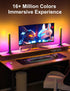 RGB Light Bar, Smart LED Light Bar Work with Alexa, Music Sync, APP & Remote Control, USB Powered TV Backlight, Color