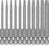 Torx Head Screwdriver Bit Set, 11 PCS Magnetic Torx Bit Set, 3 inch Security Star Screwdriver Kit Tools for Shark Vacuum