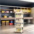 Carts,5 Rolling Carts with Wheels, Rolling Storage Cart with Handle and Lockable Wheels, Storage Cart On Wheels