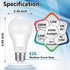 A19 LED Light Bulbs 100 Watt Equivalent, HengBo 6500K Daylight White Light Bulb, 12W 1200 Lumens, Non-Dimmable, E26 Standard Medium Base Super Bright Lamp for Bathroom Home Lighting (Pack of 4) by HengBo LED