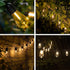 25FT 20 ST58 Bulbs, (25FT) Solar Outdoor String Lights, Patio Lights String Waterproof with Warm White LED Shatterproof