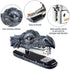 Dragon Head Stapler Kids Novelty Stapler Funny Carving Resin Faucet Stapler for Office Desk Stationery Desktop Accessory Home Decor by OYBUFSH
