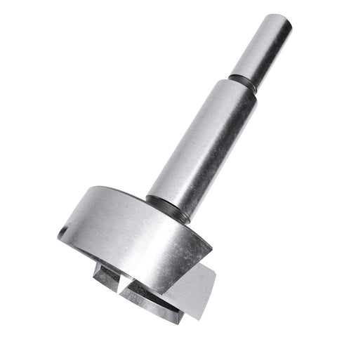 1-1/2 Inch x 3-1/2 Inch Forstner Drill Bit, High Speed Steel for Woodworking - Hardwood, Softwood, Plywood