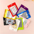 IRTGFHJE Packaging Pouches(Purple,12x20cm 200pcs) Flat Lock Bags Matte Aluminum Foil Frosted Window Zip Lock Bag DIY