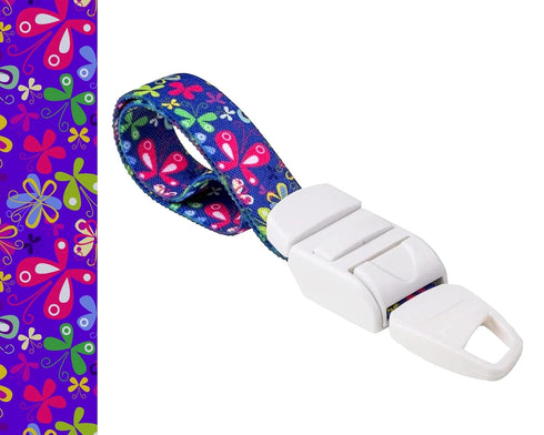 ROLSELEY Medical Tourniquet with Butterfly Purple/Violet Pattern with ABS Plastic Buckle Latex Free