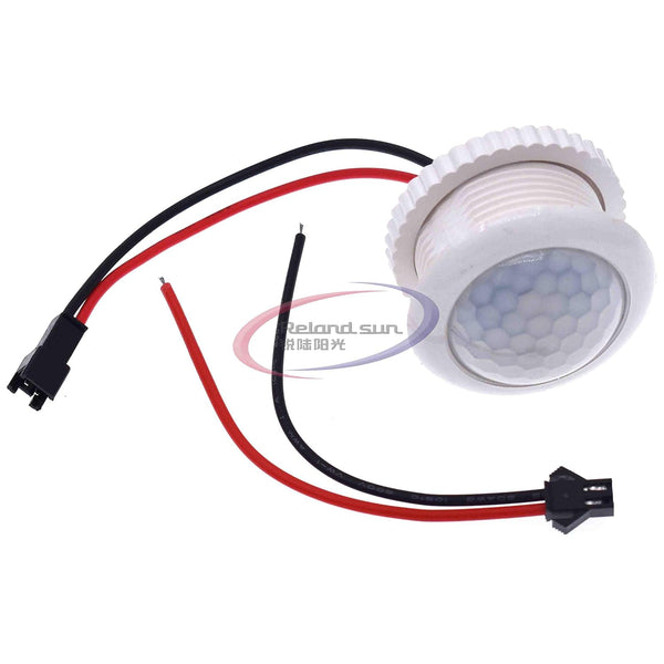 Reland Sung 220V 50HZ PIR IR Infrared Human Induction Lamp Switch Light Control Ceiling