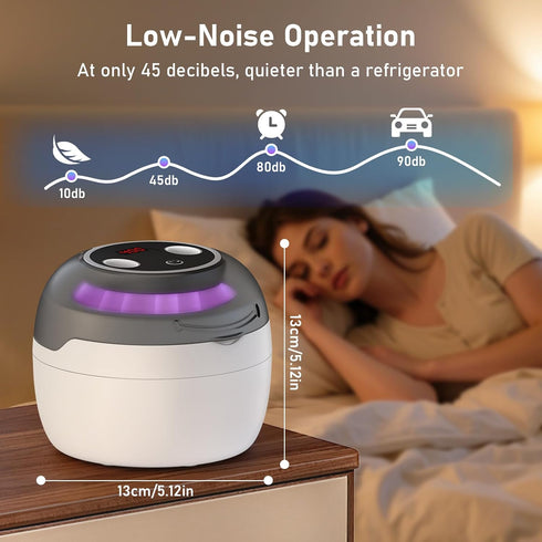 Yaofafa 45KHz 4 360 Ultrasonic Jewelry Cleaner | Ultrasonic Cleaner Machine with Modes & Digital Timer Display |