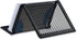 Universal Mesh Metal Business Card Holder, Black, Holds 50 2.25 X 4 Cards, 3.78 X 3.38 X 2.13