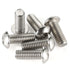 M6-1.0 x 20mm Button Head Socket Cap Screws, Stainless Steel 18-8, Bright Finish, Quantity 25