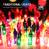 100LIGHTS 19.6 Multi Easter Mini String LightsConnectors Christmas Decorative Lights UL Certified Waterproof for Easter