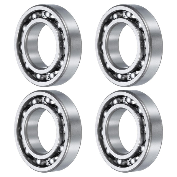 uxcell 4 Pcs Deep Groove Ball Bearing, 60/28, 28mm x 52mm x 12mm, High Carbon Chrome Steel